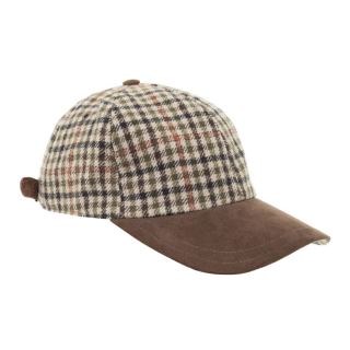 Gorra Béisbol Cuadros Marrón AGOTADO