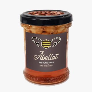 Miel Abellot de mil flores con avellana (200 gr)