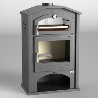 Estufa leña con horno - M106- Fm Calefacción