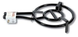 Paellero 400mm. a gas vitrificado 2 V. - Fc. Don Benito