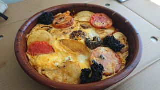 arroz al horno con costra