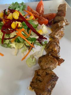 Marinated brochette