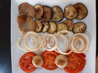 Grilled vegetables