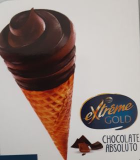 Cono Extreme Gold Chocolate o Nata