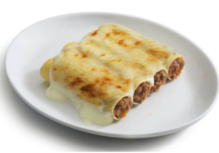 Canelones de cocido