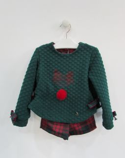 Conjunto Nekenia camiseta manga larga y pantalón largo para niña