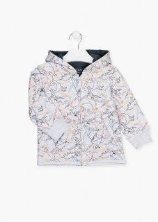 Chaqueta de algodón orgánico con dinosaurios para niño