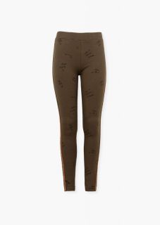 Leggins con piezas laterales para chica