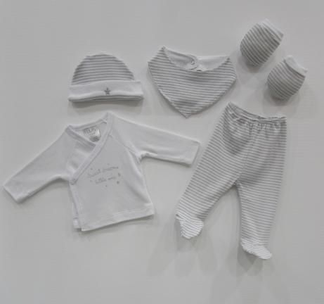 Set Regalo 5 piezas gris