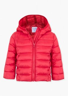 Parka con acolchado ligero para bebé niña
