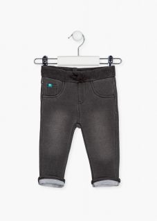 Pantalón con iglú estampado en el bolsillo para bebé niño
