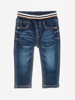 Pantalón largo efecto denim para bebé niño