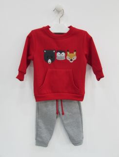 Conjunto sudadera con pantalón para bebé niño