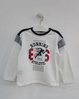 Camiseta manga larga deportiva para niño
