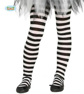 Panty rayas blanca y negra