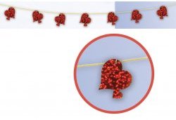 imagen Tira decorativa corazones pequeños.