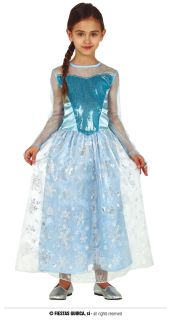 Disfraz de princesa de las nieves