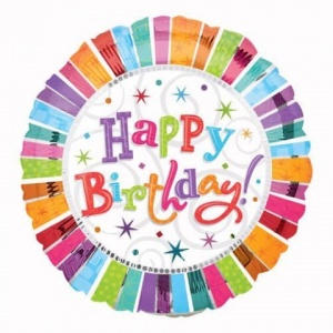 Globo foil Happy birthday