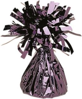 Peso de globos en negro
