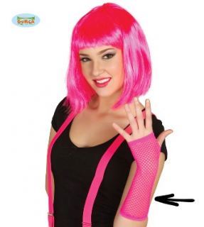 imagen Guantes de rejilla fucsia