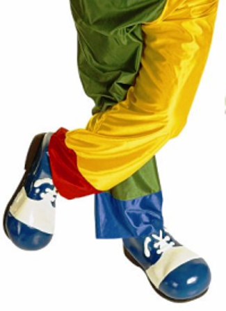 Zapatos de payaso