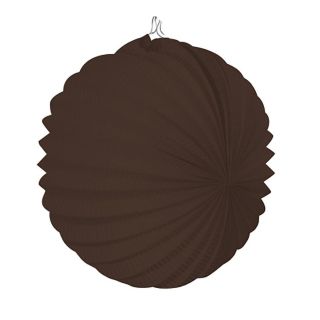 Farolillo marrón chocolate