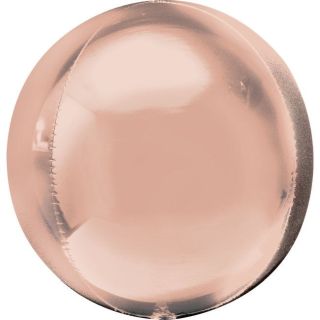 Globo orbz rosa dorado