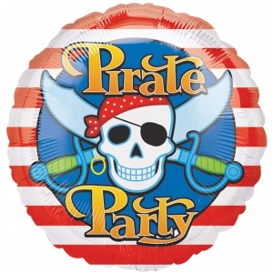 Globo foil pirata