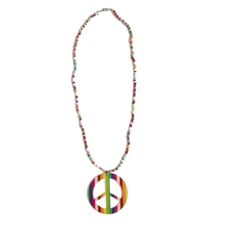 1960s vestido elegante Collar Medallón Hippy CND 60s Hippie Colgante Surtidos FG