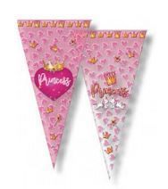 Cono de princesa llena de golosinas