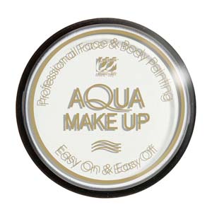 Tarro maquillaje al agua blanco 15Gr.