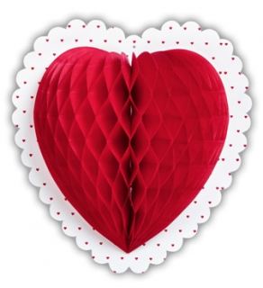 Colgante corazón nido
