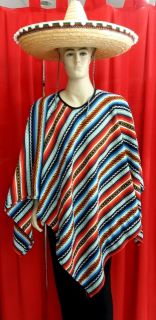 Poncho mejicano niño