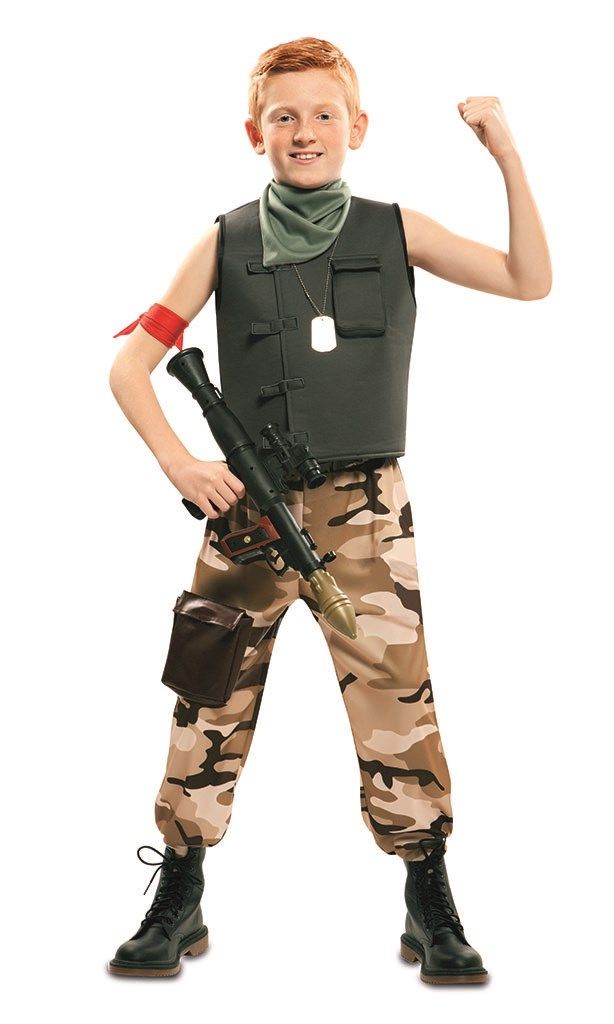 Sede árabe Contribución Disfraz de soldado | TODO FIESTA