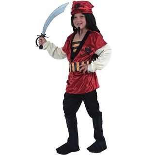imagen Disfraz de pirata rojo
