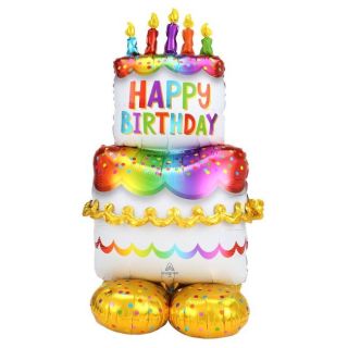 Globo Airboonz tarta happy birthday