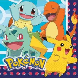 Servilletas de pokémon