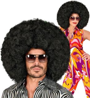 Peluca afro de gran tamaño