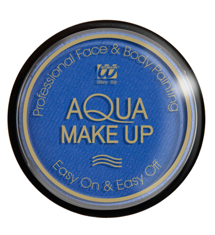 Tarro maquillaje al agua azul oscuro 15Gr.
