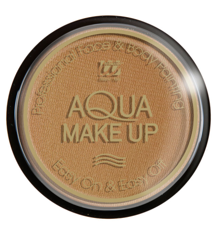Tarro maquillaje al agua marrón claro 15Gr.