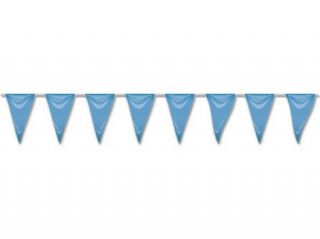 Banderín azul 5mts