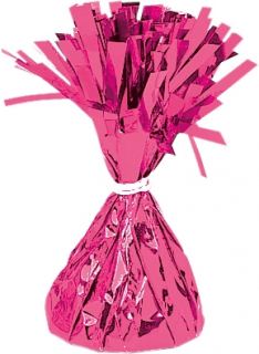 Peso de globos magenta