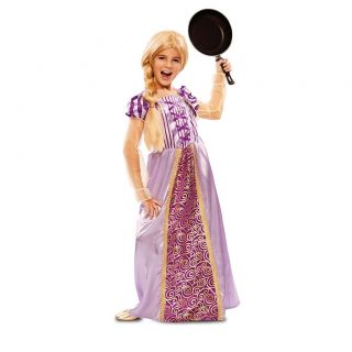 Disfraz de princesa lila (Rapunzel)
