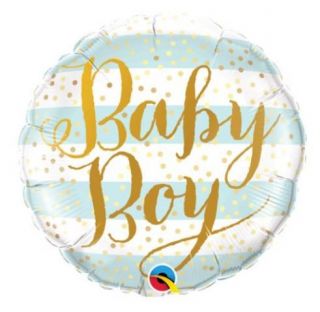 Globo foil baby boy