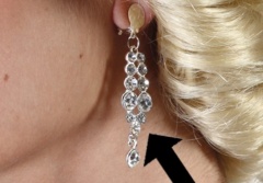 Pendientes brillo