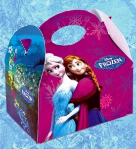 imagen Cajita Frozen llena de golosinas