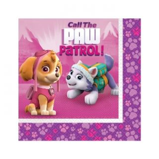 imagen Servilletas Patrulla Canina Skye rosa