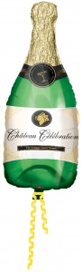 Globo foil botella de champan