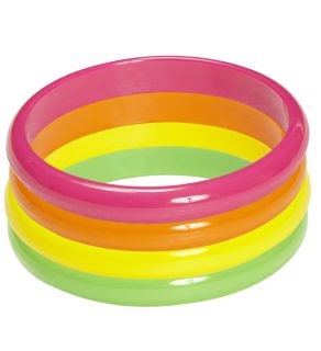 imagen Pulseras colores neón