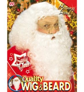 Peluca y barba Papa Noel